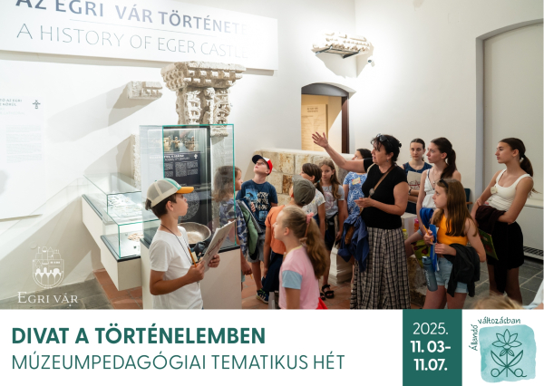 Divat a történelemben - múzeumpedagógiai tematikus hét